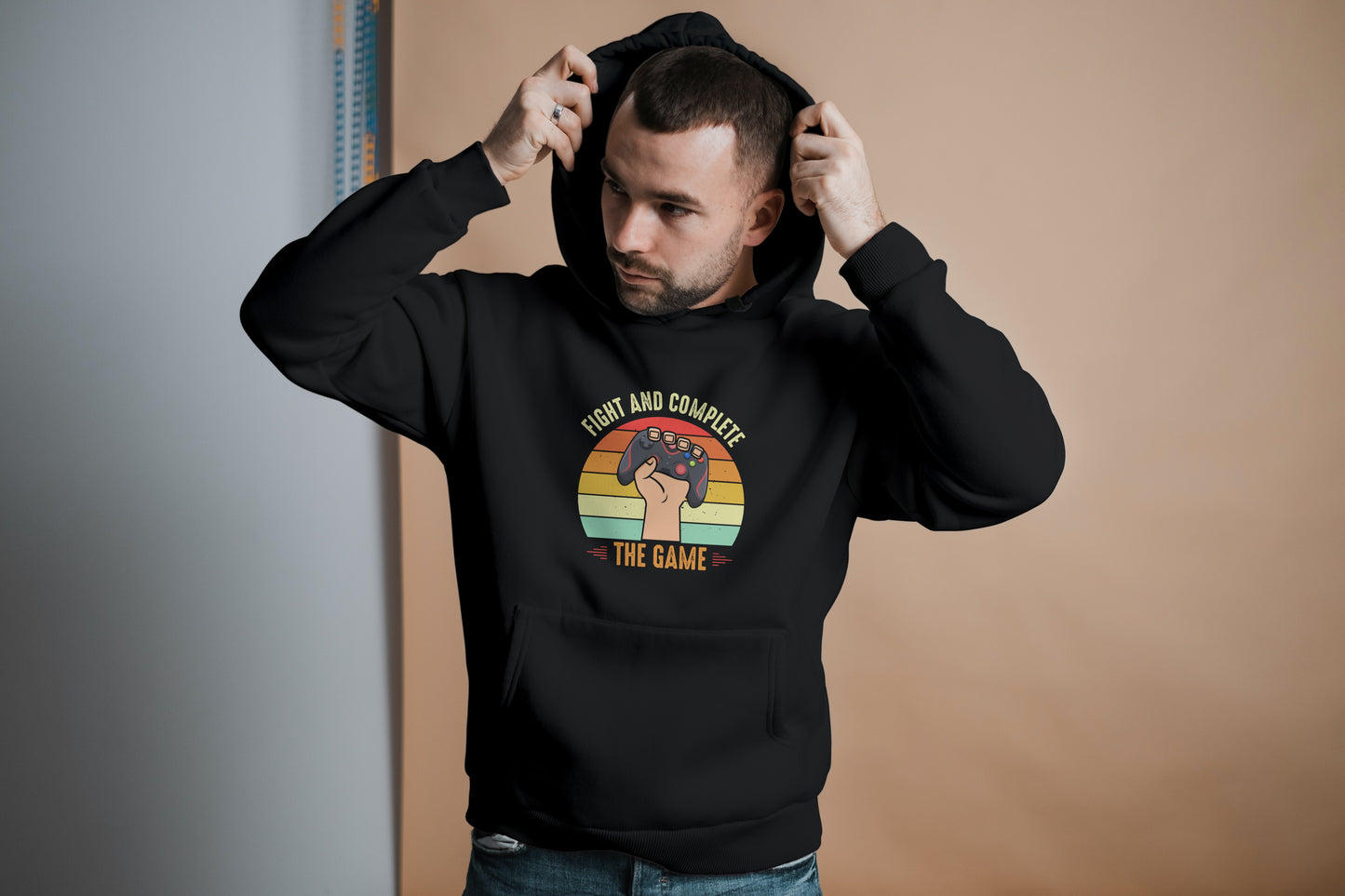Fight and Complete The Game Unisex Hoodie